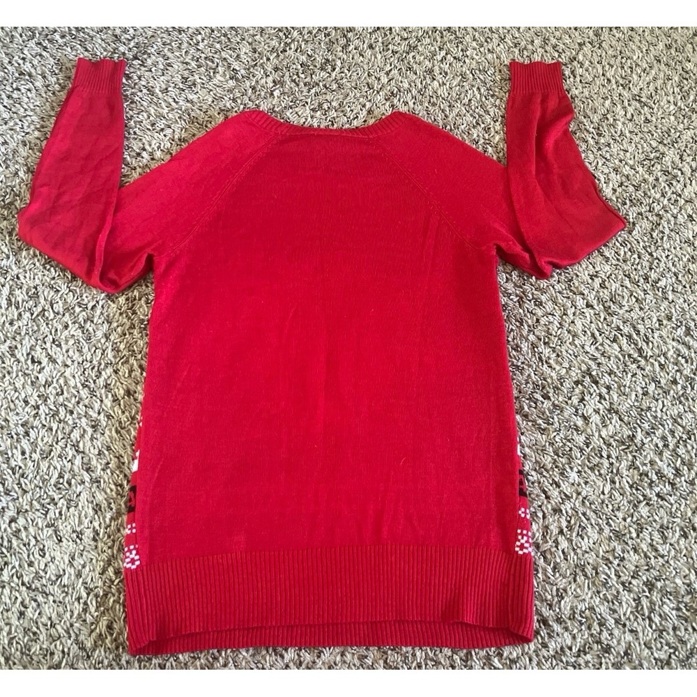Star Wars‎ Woman's R2D2 Red Ugly Christmas Sweater Size XS - Picture 7 of 7